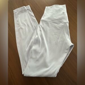 lululemon woman’s High-Rise Leggings in Color Lilac Size 4